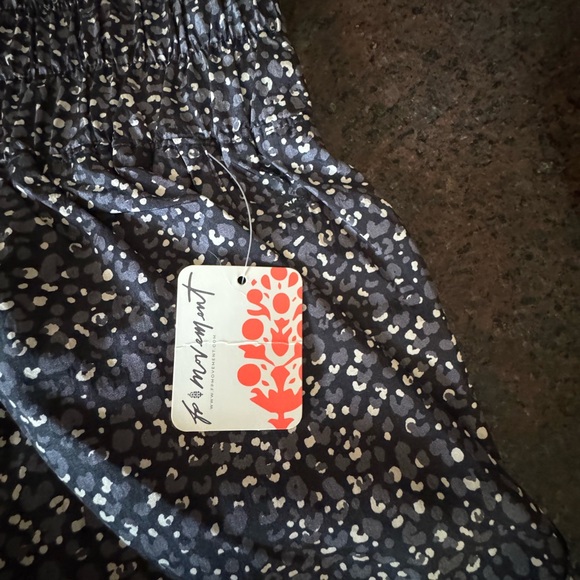 FP Movement by Free People The Way Home Shorts Leopard Combo Women's Small ~NWT~ - Picture 5 of 6